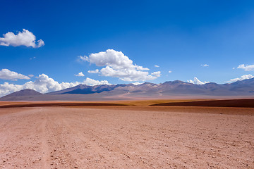 Image showing Siloli desert in sud Lipez reserva, Bolivia