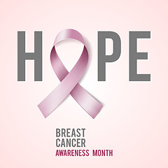 Image showing Breast cancer awareness concept