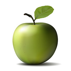 Image showing Big green apple