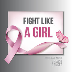 Image showing Breast cancer awareness concept