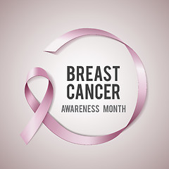 Image showing Breast cancer awareness concept