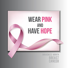 Image showing Breast cancer awareness concept