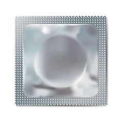 Image showing Condom wrapper package