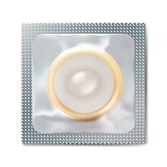 Image showing Condom wrapper package