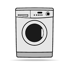 Image showing Washing machine icon.