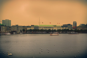 Image showing HAMBURG, GERMANY - AUGUST 22, 2016: Panoramic view of The centra