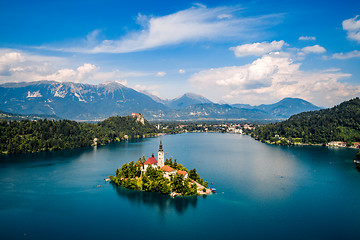 Image showing Slovenia - resort Lake Bled.