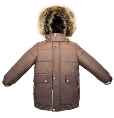 Image showing Warm jacket isolated