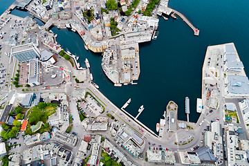 Image showing Aksla at the city of Alesund , Norway