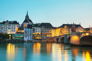 Image showing Basel cityscape in Switzerland