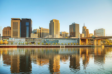 Image showing Overview of downtown St. Paul, MN