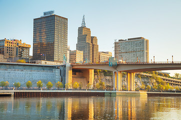 Image showing Overview of downtown St. Paul, MN