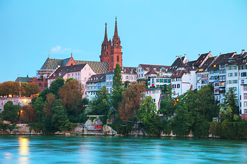 Image showing Basel cityscape in Switzerland