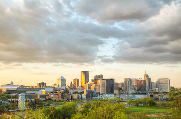 Image showing Overview of downtown St. Paul, MN