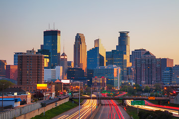 Image showing Downtown Minneapolis, Minnesota