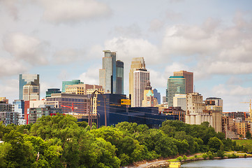 Image showing Downtown Minneapolis, Minnesota