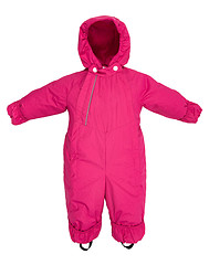 Image showing Childrens snowsuit fall