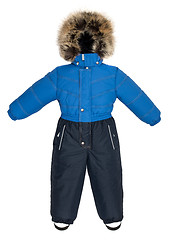 Image showing Childrens snowsuit fall