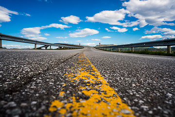 Image showing Atlantic Ocean Road Norway