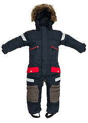 Image showing Childrens snowsuit fall