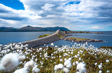 Image showing Atlantic Ocean Road Norway