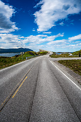 Image showing Atlantic Ocean Road Norway