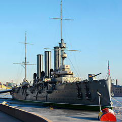 Image showing Legendary cruiser Aurora.