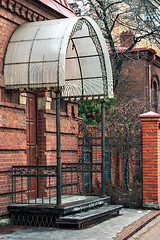 Image showing Porch with railings.