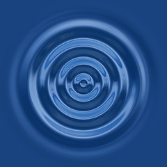 Image showing top down water ripple