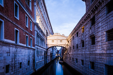 Image showing Venice - Ponte dei Sospiri