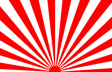 Image showing japanese rising sun