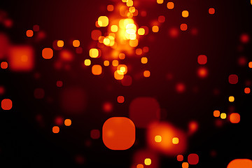 Image showing a stylish bokeh lights texture