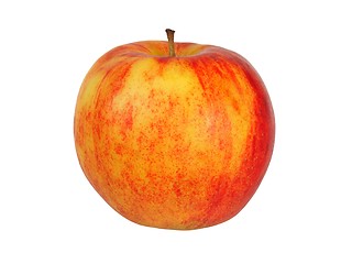 Image showing Red apple on white