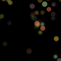 Image showing a stylish bokeh lights texture