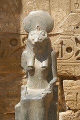 Image showing Egyptian statue