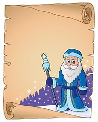Image showing Father Frost theme parchment 2