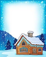 Image showing Winter cottage theme image 3