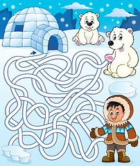 Image showing Maze 4 with arctic theme 2