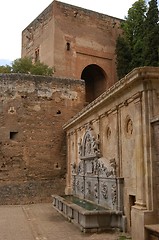 Image showing Alhambra fountain