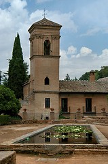 Image showing Alhambra garden