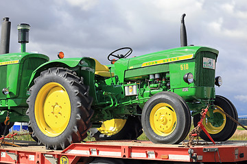 Image showing Classic John Deere 510 Tractor