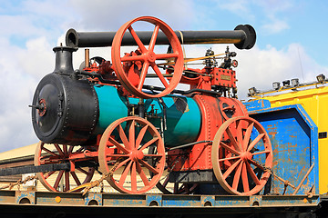 Image showing Steam Traction Engine By Ruston, Proctor and Co