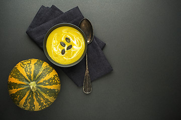 Image showing Pumpkin soup