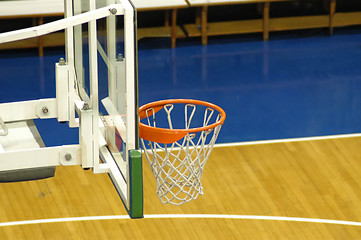 Image showing Basketball court