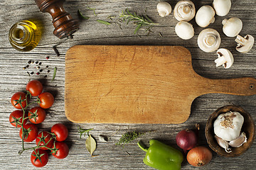 Image showing Cooking vegetable