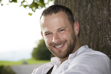 Image showing bavarian tradition man portrait