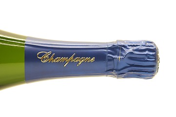 Image showing Champagne bottle