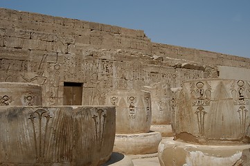 Image showing Egyptian temple