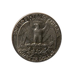 Image showing Quarter dollar coin