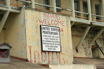 Image showing Alcatraz penitentiary
